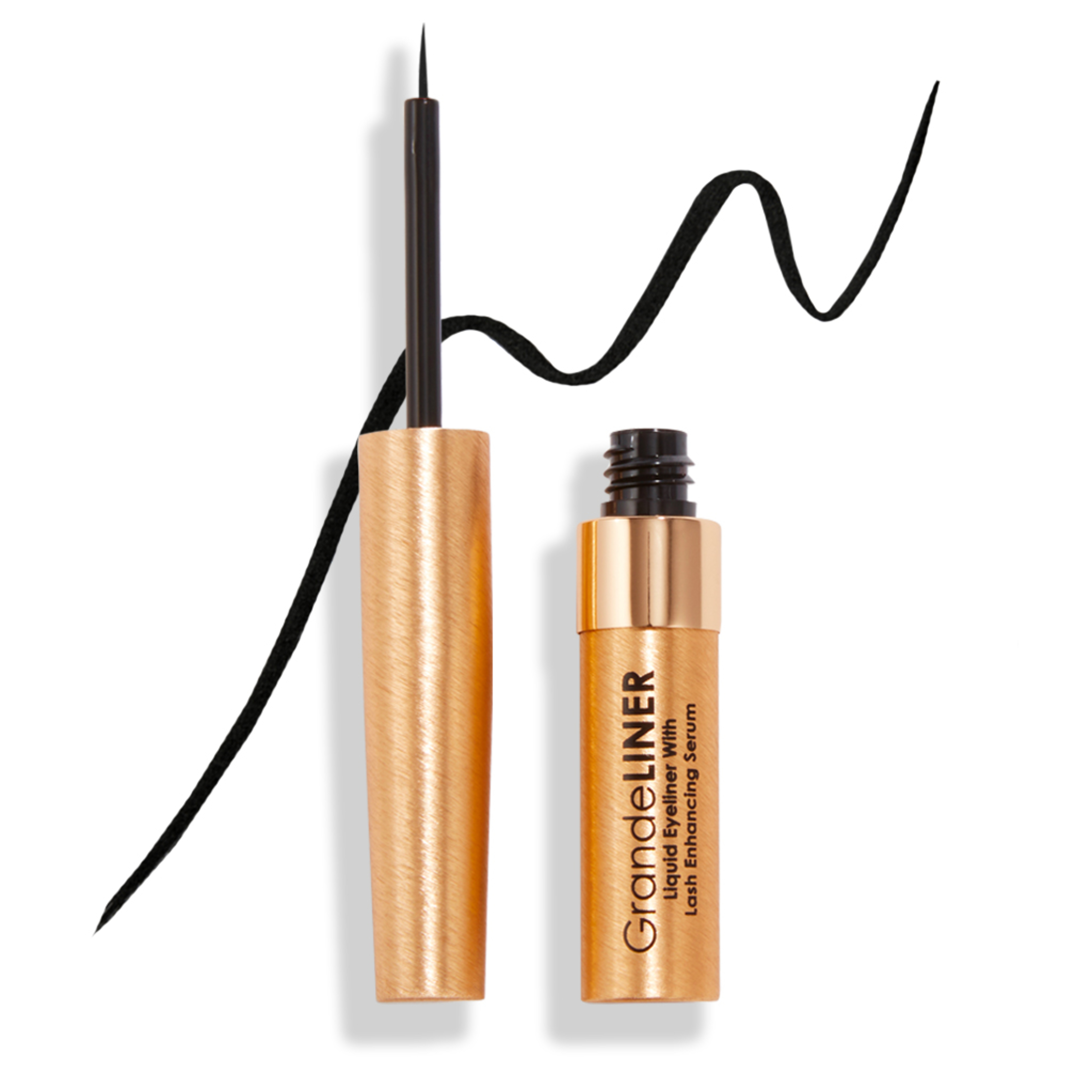 hørbar Æble Ray GrandeLINER Liquid Eyeliner with Lash Enhancing Serum