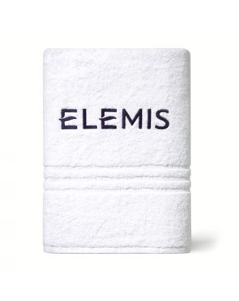 White Towel with ELEMIS Logo 70x140                