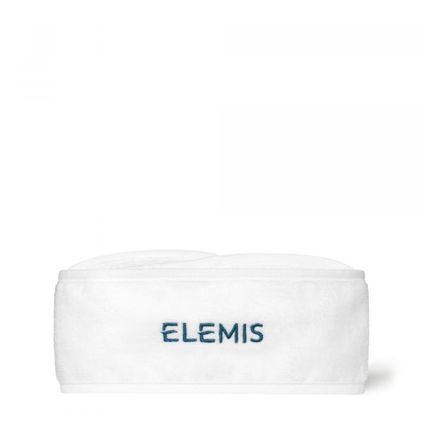 White Headband with ELEMIS Log